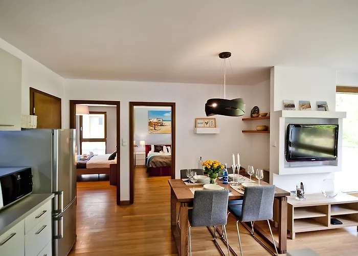 Lägenhet Blueapart Nadmorski Park Jastarnia